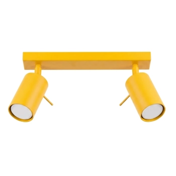 Ring 2 lampa sufitowa 2xGU10 żółta SL.2184 Sollux Lighting
