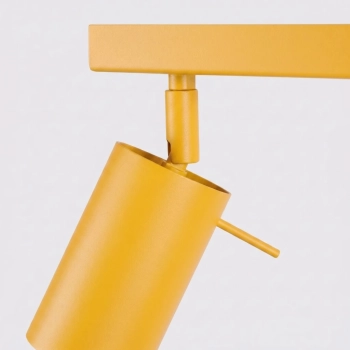 Ring 2 lampa sufitowa 2xGU10 żółta SL.2184