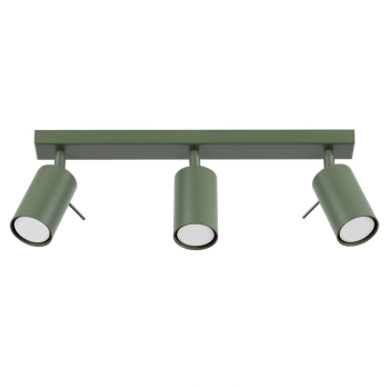 Ring 3L lampa sufitowa 3xGU10 zielona oliwkowa SL.1502 Sollux Lighting