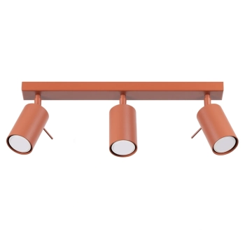 Ring 3L lampa sufitowa 3xGU10 ochra czerwona SL.1508 Sollux Lighting