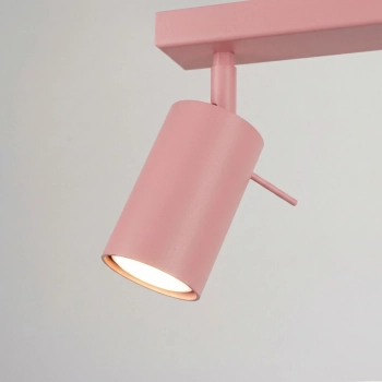 Ring 3L lampa sufitowa 3xGU10 różowa SL.2173