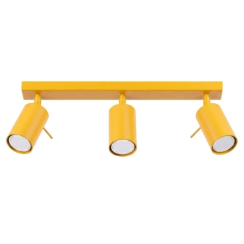 Ring 3L lampa sufitowa 3xGU10 żółta SL.2185 Sollux Lighting