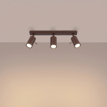 Ring 3L lampa sufitowa 3xGU10 brązowa SL.2197