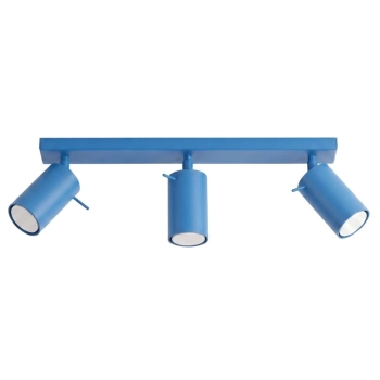 Ring 3L lampa sufitowa 3xGU10 błękitna SL.2203 Sollux Lighting