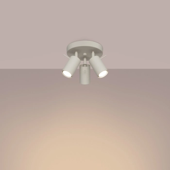 Ring 3P lampa sufitowa 3xGU10 beżowa SL.1497