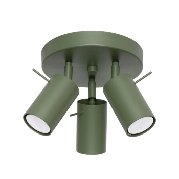 Ring 3P lampa sufitowa 3xGU10 zielona oliwkowa SL.1503 Sollux Lighting