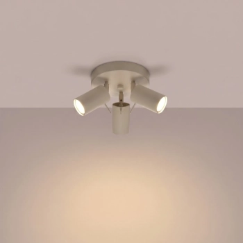Ring 3P lampa sufitowa 3xGU10 taupe SL.2156