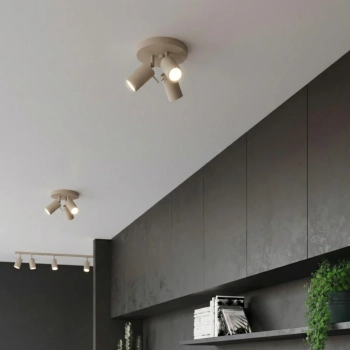 Ring 3P lampa sufitowa 3xGU10 taupe SL.2156