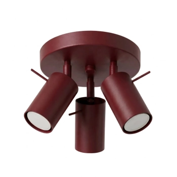 Ring 3P lampa sufitowa 3xGU10 burgund SL.2162 Sollux Lighting