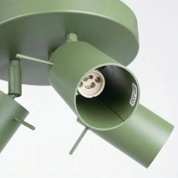 Ring 3P lampa sufitowa 3xGU10 szałwiowa SL.2180