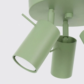 Ring 3P lampa sufitowa 3xGU10 szałwiowa SL.2180