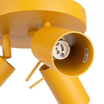 Ring 3P lampa sufitowa 3xGU10 żółta SL.2186