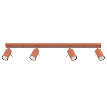 Ring 4L lampa sufitowa 4xGU10 ochra czerwona SL.1510 Sollux Lighting