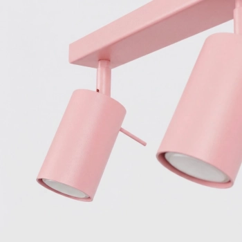 Ring 4L lampa sufitowa 4xGU10 różowa SL.2175