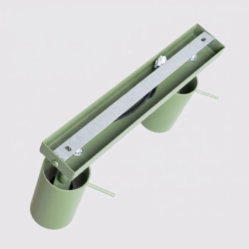 Ring 4L lampa sufitowa 4xGU10 szałwiowa SL.2181