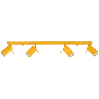 Ring 4L lampa sufitowa 4xGU10 żółta SL.2187 Sollux Lighting