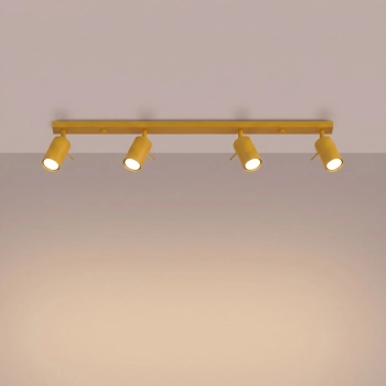 Ring 4L lampa sufitowa 4xGU10 żółta SL.2187