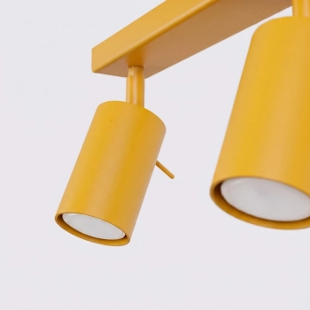 Ring 4L lampa sufitowa 4xGU10 żółta SL.2187