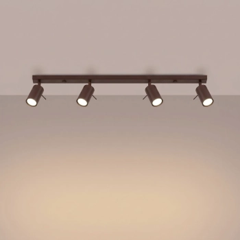 Ring 4L lampa sufitowa 4xGU10 brązowa SL.2199