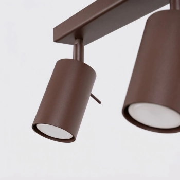 Ring 4L lampa sufitowa 4xGU10 brązowa SL.2199