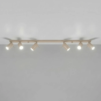 Ring 6L lampa sufitowa 6xGU10 taupe SL.2158
