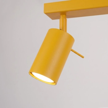 Ring 6L lampa sufitowa 6xGU10 żółta SL.2188