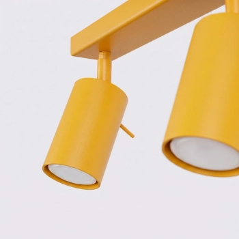 Ring 6L lampa sufitowa 6xGU10 żółta SL.2188