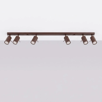 Ring 6L lampa sufitowa 6xGU10 brązowa SL.2200