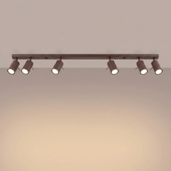 Ring 6L lampa sufitowa 6xGU10 brązowa SL.2200