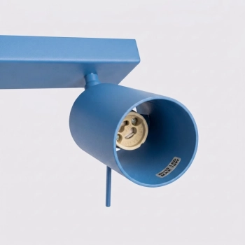 Ring 6L lampa sufitowa 6xGU10 błękitna SL.2206