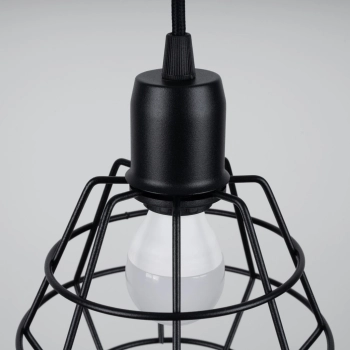 Suba 3P lampa wisząca 3xE14 czarna SL.1166