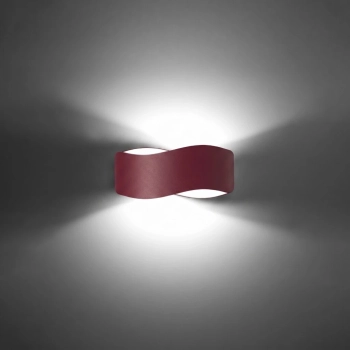 Tila 30 kinkiet 1xG9 burgund SL.2276