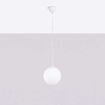 Ugo 20 lampa wisząca 1xE27 biała SL.2207