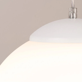 Ugo 20 lampa wisząca 1xE27 biała SL.2207