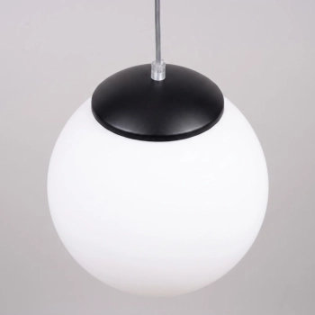 Ugo 20 lampa wisząca 1xE27 czarna SL.2210