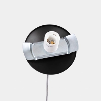 Ugo 20 lampa wisząca 1xE27 czarna SL.2210