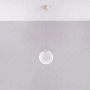 Ugo 20 lampa wisząca 1xE27 beżowa SL.2213