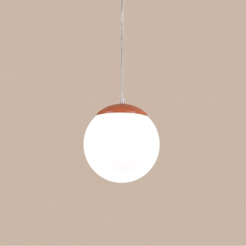 Ugo 20 lampa wisząca 1xE27 ochra czerwona SL.2219