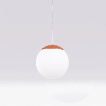 Ugo 20 lampa wisząca 1xE27 ochra czerwona SL.2219