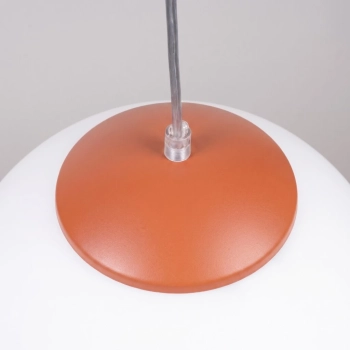 Ugo 20 lampa wisząca 1xE27 ochra czerwona SL.2219