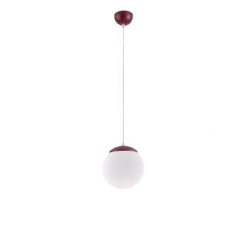 Ugo 20 lampa wisząca 1xE27 burgund SL.2222 Sollux Lighting