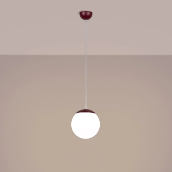 Ugo 20 lampa wisząca 1xE27 burgund SL.2222