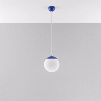 Ugo 20 lampa wisząca 1xE27 ultramaryna SL.2225