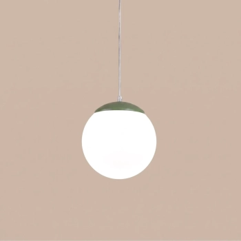 Ugo 20 lampa wisząca 1xE27 zielona oliwka SL.2228