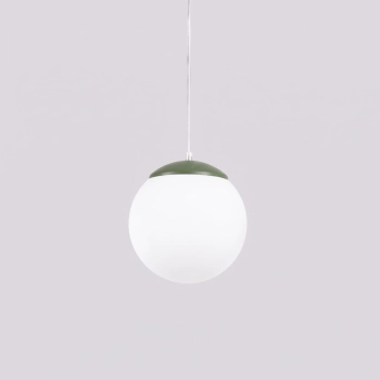 Ugo 20 lampa wisząca 1xE27 zielona oliwka SL.2228