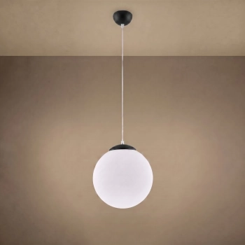 Ugo 30 lampa wisząca 1xE27 czarna SL.2211