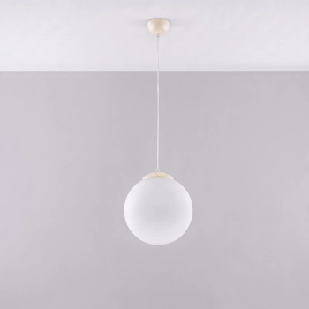 Ugo 30 lampa wisząca 1xE27 beżowa SL.2214