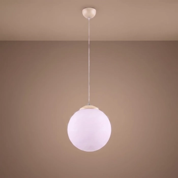 Ugo 30 lampa wisząca 1xE27 beżowa SL.2214