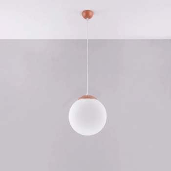 Ugo 30 lampa wisząca 1xE27 ochra czerwona SL.2220