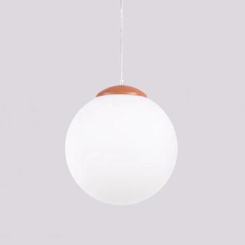 Ugo 30 lampa wisząca 1xE27 ochra czerwona SL.2220